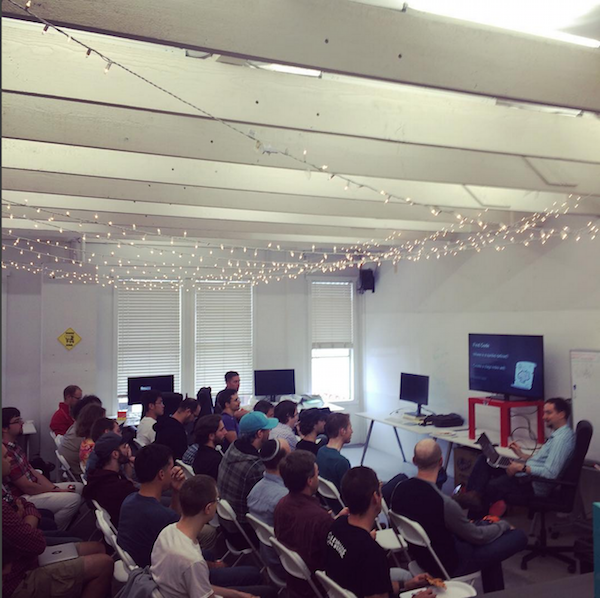 Joe Nelson's fireside chat at the recent Haskell meetup at Wagon.